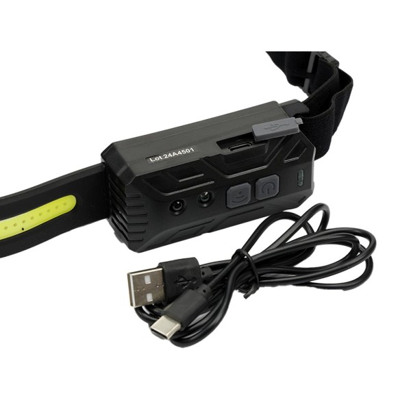 Latarka czołówka,paskowa SOFT LED COB LED-0061 | Exvi