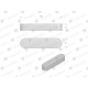 Wpust pryzmatyczny 12x8x50 TEGER WPP-12X8X50 | Exvi