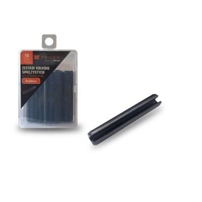 Kołek sprężysty 8x50 TEGER, (sprzedawane KO-8X50 | Exvi