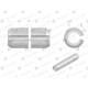 Kołek sprężysty 12x60 TEGER, (sprzedawane KO-12X60 | Exvi