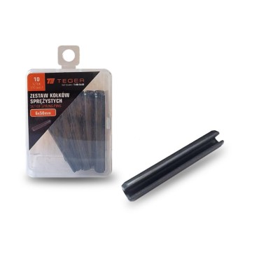 Kołek sprężysty 6x50 TEGER, (sprzedawane KO-6X50 | Exvi