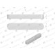 Wpust pryzmatyczny 14x9x80 TEGER WPP-14X9X80 | Exvi