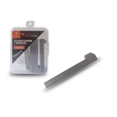 Klin z noskiem 10x8x55 TEGER KL-10X8X55 | Exvi