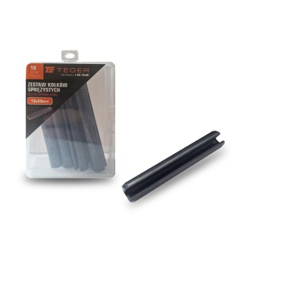 Kołek sprężysty 10x80 TEGER, (sprzedawane KO-10X80 | Exvi