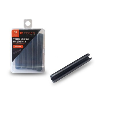 Kołek sprężysty 8x60 TEGER, (sprzedawane KO-8X60 | Exvi