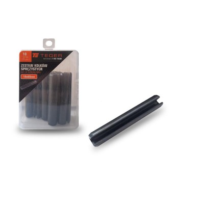 Kołek sprężysty 10x60 TEGER, (sprzedawane KO-10X60 | Exvi