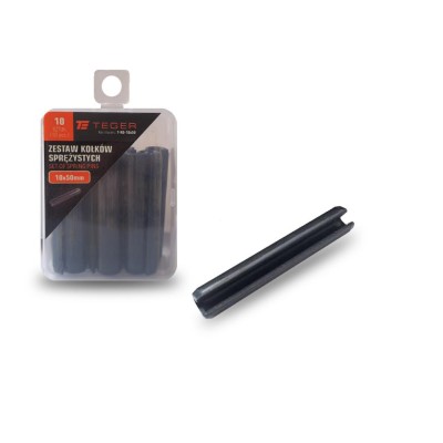 Kołek sprężysty 10x50 TEGER, (sprzedawane KO-10X50 | Exvi