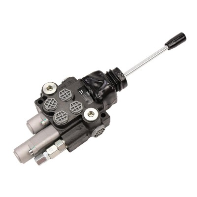 Rozdzielacz hydrauliczny 2-sekcyjny V-R40L-2X1P-1D | Exvi