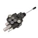 Rozdzielacz hydrauliczny 2-sekcyjny V-R80L-2X1P-1D | Exvi