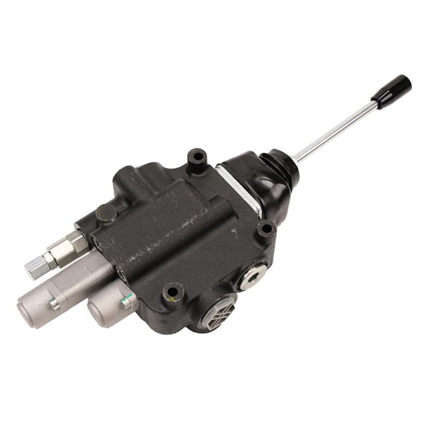 Rozdzielacz hydrauliczny 2-sekcyjny V-R80L-2X1P-1D | Exvi