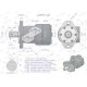 Silnik hydrauliczny orbitalnyV-MR-S 125 V-MR-S-125 | Exvi