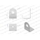 Uchwyt (tablica) pojedynczy U1EUR-22 | Exvi