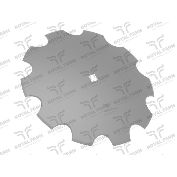 Talerz, uzębiony Z-10 fi 560 otwór 30x30 RF-75603040 | Exvi