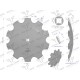 Talerz, uzębiony Z-10 fi 510 otwór 30x30 RF-75103035 | Exvi