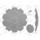 Talerz, uzębiony Z-10 fi 560 mocowanie RF-75605040 | Exvi