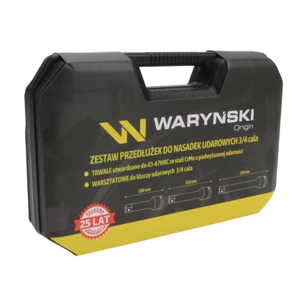 Zestaw przedłużek do nasadek udarowych, 3/4 WMU294 | Exvi