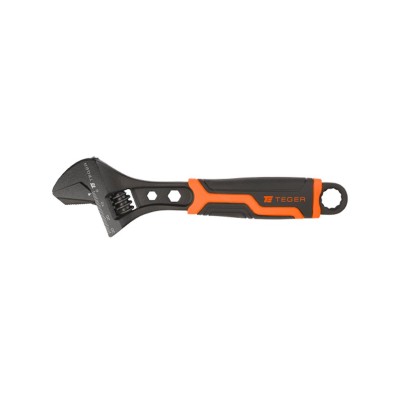 Klucz nastawny, 2-funkcyjny 8" 200 mm, Teger KNAS-006 | Exvi