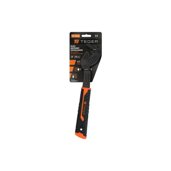 Klucz nastawny, samozaciskowy 10" 250 mm KNAS-011 | Exvi