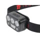 Latarka czołówka LED COB, 200 lm LED-0062 | Exvi