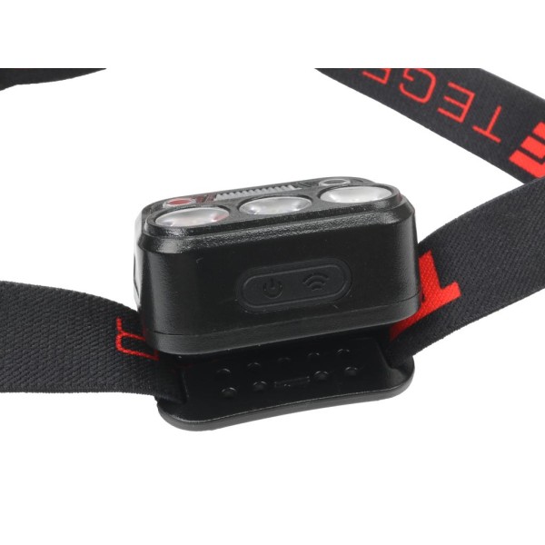 Latarka czołówka LED COB, 200 lm LED-0062 | Exvi