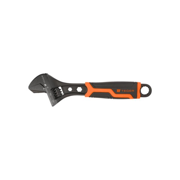 Klucz nastawny, 2-funkcyjny 6" 150 mm, Teger KNAS-005 | Exvi