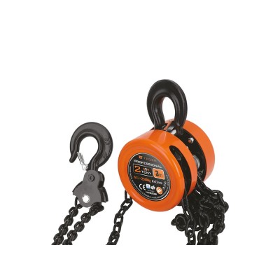 Wciągarka łańcuchowa PROFESSIONAL, 2T, 3m WL2T3MP | Exvi