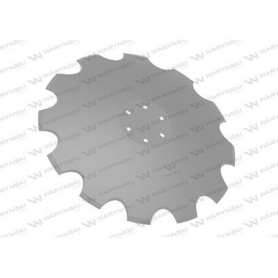 Talerz, uzębiony Z-12 fi 610 mocowanie 76106560 | Exvi