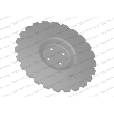 Talerz, uzębiony Z-24 fi 460 mocowanie 4/98 24602235 | Exvi