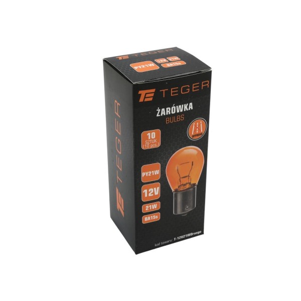 Żarówka Orange 12V 21W Orange BA15s 12V21WORANGE | Exvi