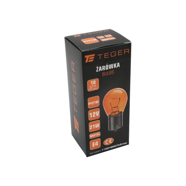 Żarówka Orange 12V 21W Orange 12V21WBAU15SORANGE | Exvi