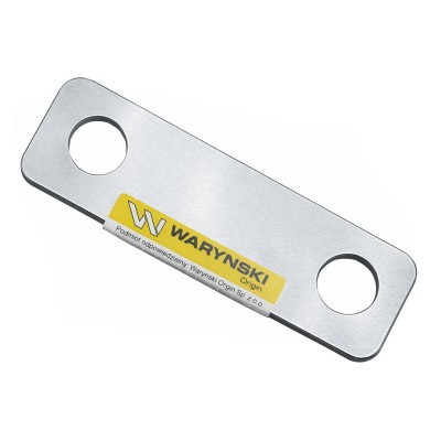 Płytka, dwuotworowa Jarzma M12 70, Waryński 92-M12-70 | Exvi