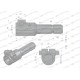 Redukcja adapter na śrubę 1 3/8" 6 wpustów W246609 | Exvi