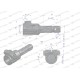 Redukcja adapter na śrubę 1 3/4" 20 wpustów W246616 | Exvi