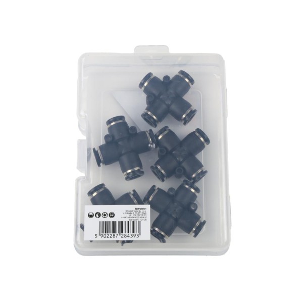 Czwórnik wtykowy tekalan 8mm TEGER Z4-08 | Exvi
