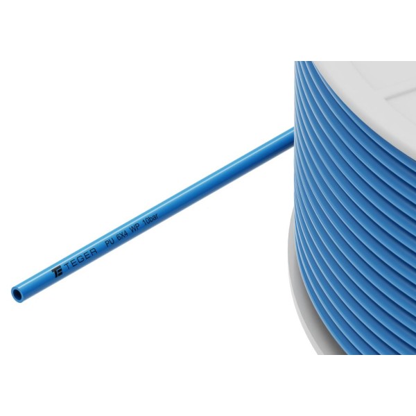 Wąż (przewód) tekalan Poliuretan PU TEK-PU-6X4-N | Exvi