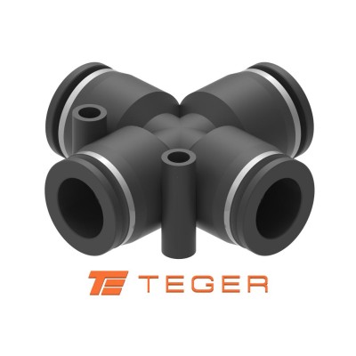 Czwórnik wtykowy tekalan 10mm TEGER Z4-10 | Exvi