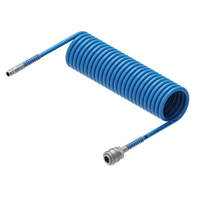 Przewód spiralny kompletny tekalan PSK-PU-12X8-5M | Exvi