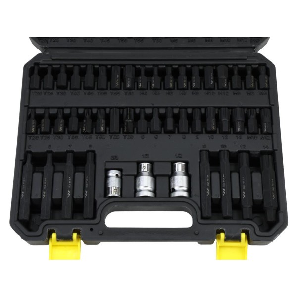 Zestaw bitów, 75mm torx hex spline ribe WMA075 | Exvi