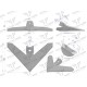 Redlica gęsiostopa, 260 nkpl. 1 otw. RF-1655004540 | Exvi