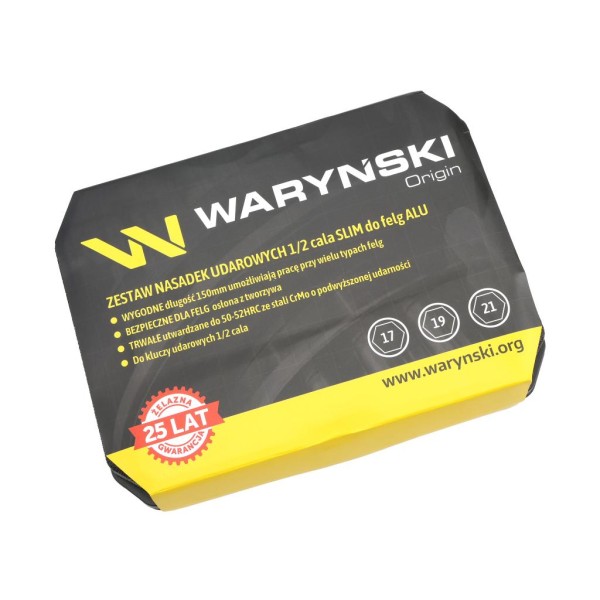 Zestaw nasadek udarowych, 1/2 do felg lekkich WMU297 | Exvi