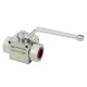 Zawór kulowy hydrauliczny 3-drogowy 3/2 WKH3-B-1BSP | Exvi