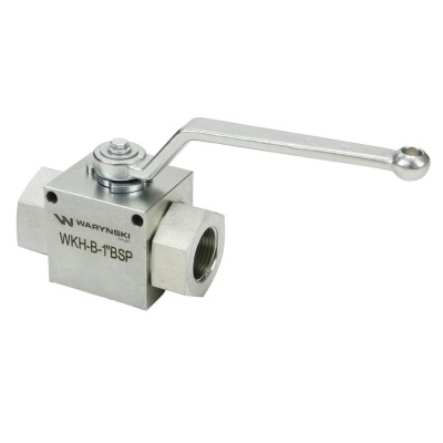 Zawór kulowy hydrauliczny 2-drogowy 2/2 WKH-B-1BSP | Exvi