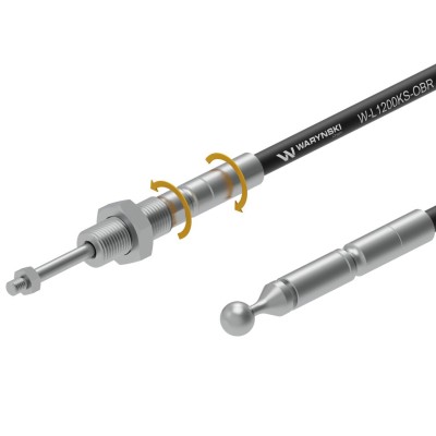 Linka z końcówką obrotową do sterowania L1200KS-OBR | Exvi