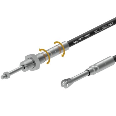 Linka z końcówką obrotową do sterowania L2500W-OBR | Exvi