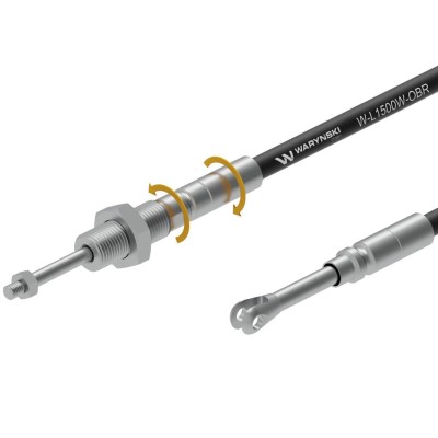 Linka z końcówką obrotową do sterowania L1500W-OBR | Exvi