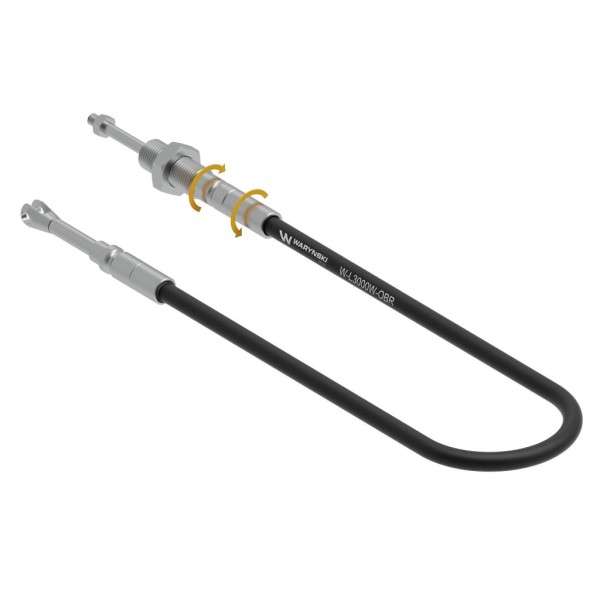Linka z końcówką obrotową do sterowania L3000W-OBR | Exvi