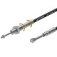 Linka z końcówką obrotową do sterowania L1000W-OBR | Exvi
