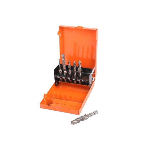 Zestaw wierteł gwintujących PROFESSIONAL, HEX ZWG002 | Exvi