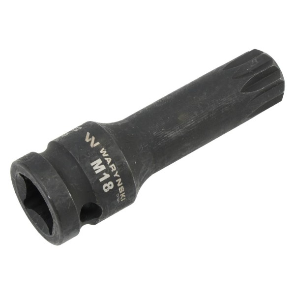 Nasadka udarowa 1/2", bit spline M18 ze stali WMU222 | Exvi