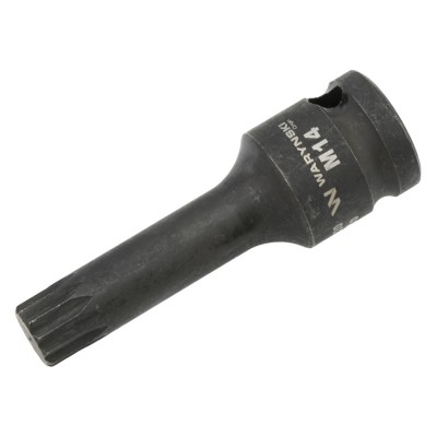 Nasadka udarowa 1/2", bit spline M14 ze stali WMU220 | Exvi